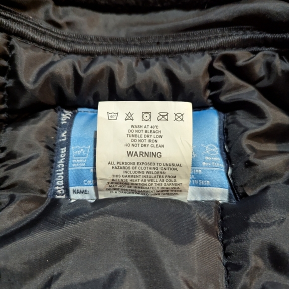 Refrigiwear Iron Tuff Insulated Jacket Black Faux Fur Collar - Picture 6 of 11